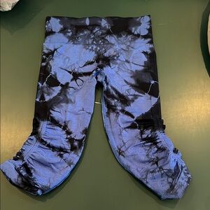 Blue and Black Tie-Dye Kids Bottoms